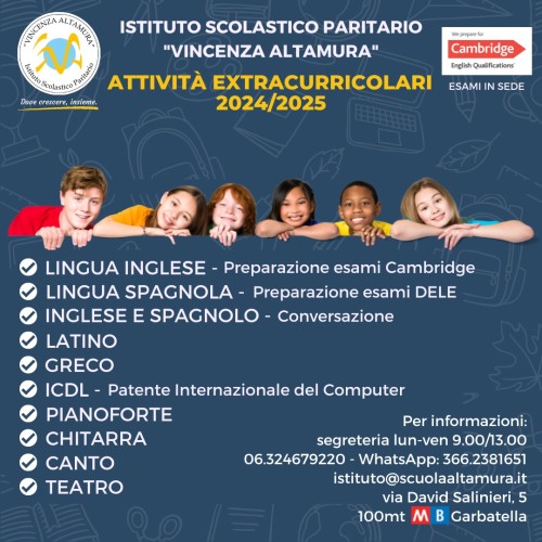 Attività Extracurriculari 2024/2025